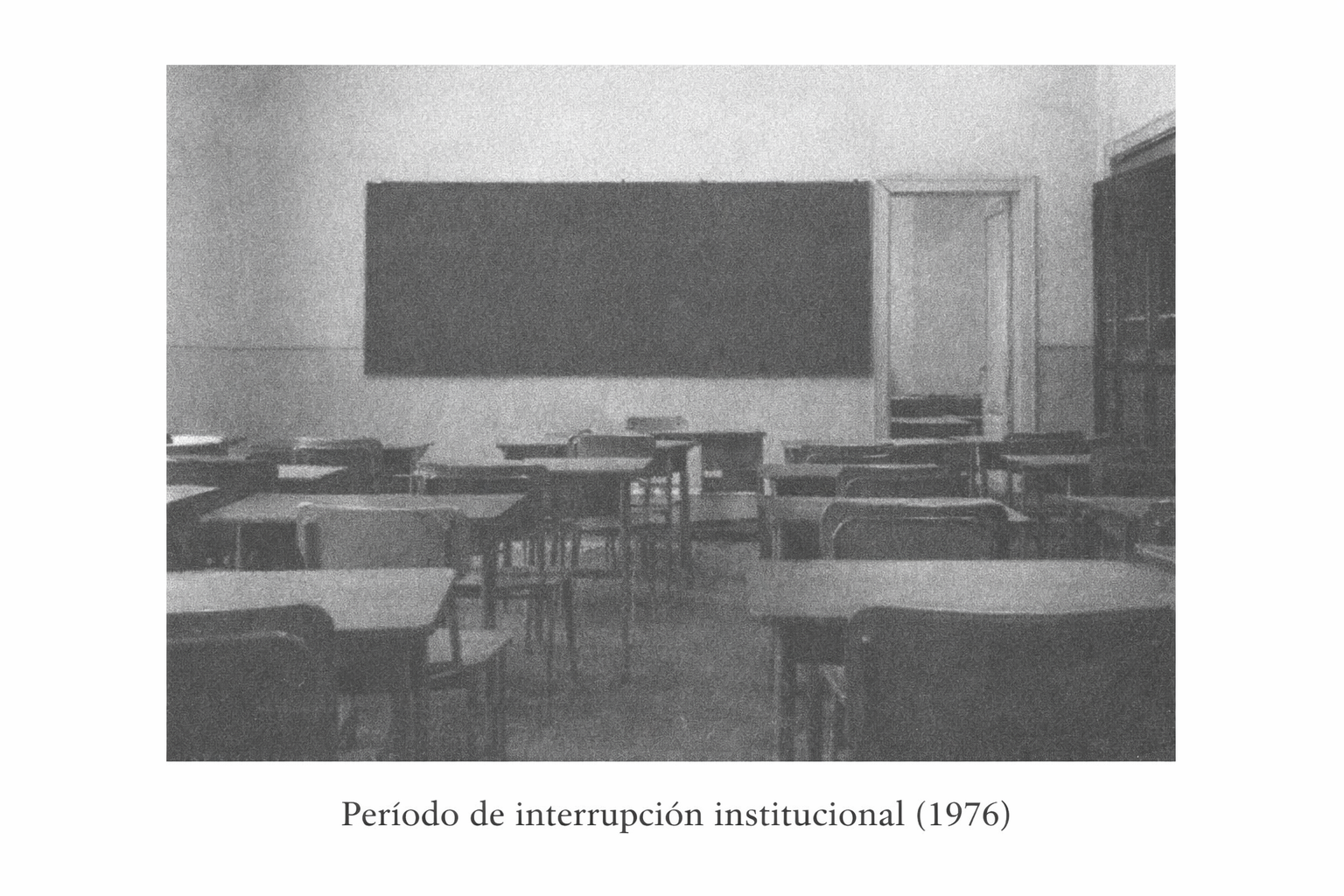 Cierre institucional